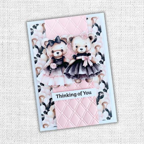 Paper Rose Studio Tufted Elegance 3D Embossing Folder 32154