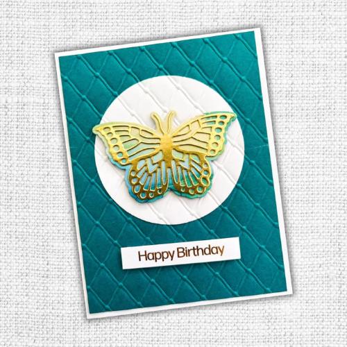 Paper Rose Studio Tufted Elegance 3D Embossing Folder 32154