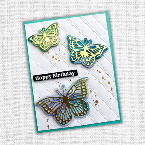 Paper Rose Studio Tufted Elegance 3D Embossing Folder 32154