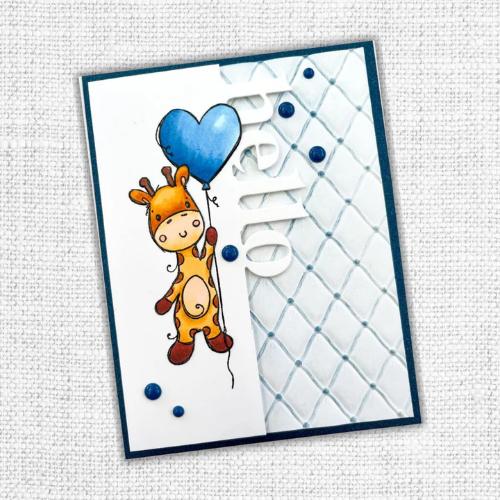 Paper Rose Studio Tufted Elegance 3D Embossing Folder 32154