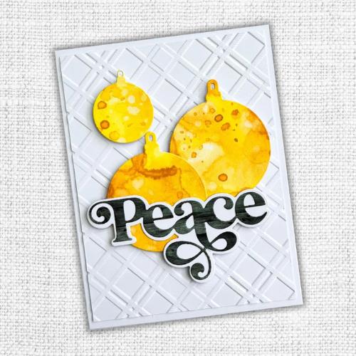 Paper Rose Studio Ben's Plaid 3D Embossing Folder 32157