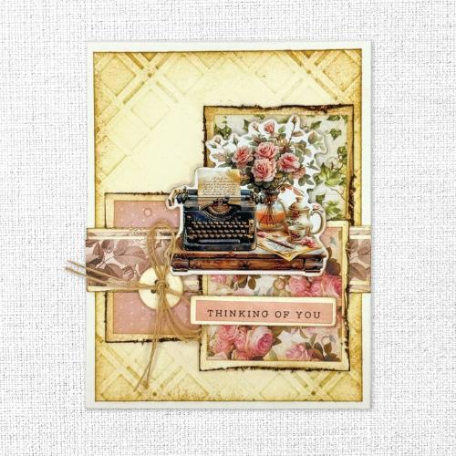 Paper Rose Studio Ben's Plaid 3D Embossing Folder 32157