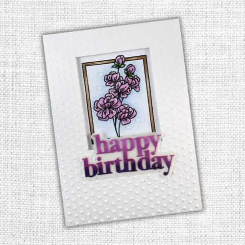 Paper Rose Studio Simple Dots 3D Embossing Folder 32160