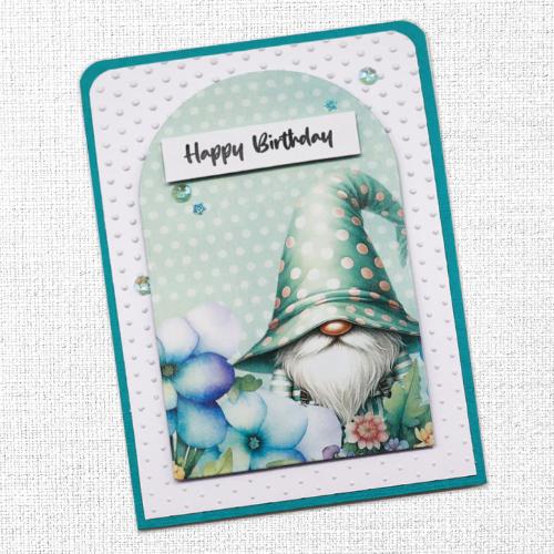 Paper Rose Studio Simple Dots 3D Embossing Folder 32160