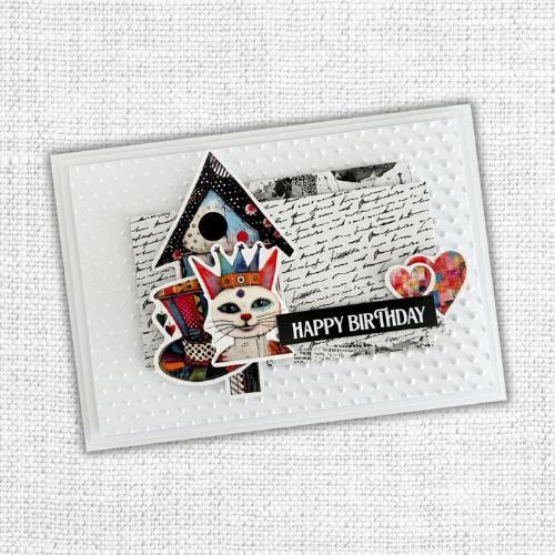 Paper Rose Studio Simple Dots 3D Embossing Folder 32160