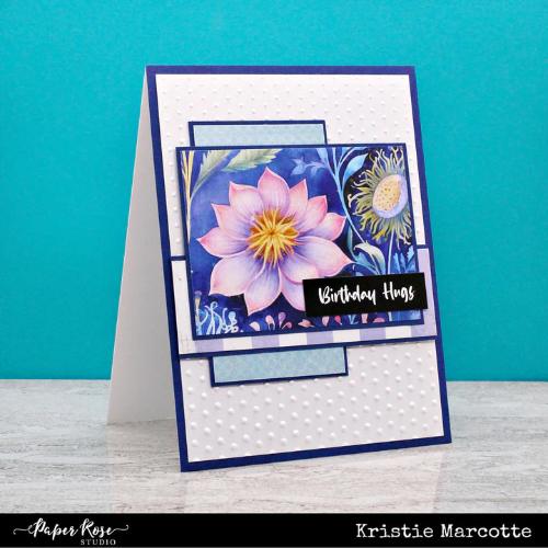 Paper Rose Studio Simple Dots 3D Embossing Folder 32160