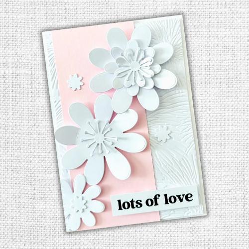 Paper Rose Studio Fireworks 3D Embossing Folder 32286