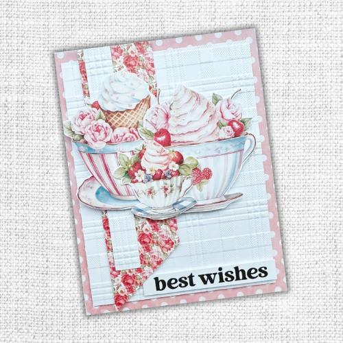 Paper Rose Studio Winter Plaid 3D Embossing Folder 32289