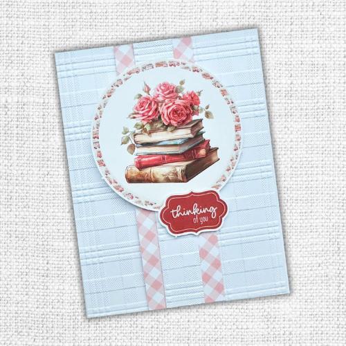 Paper Rose Studio Winter Plaid 3D Embossing Folder 32289