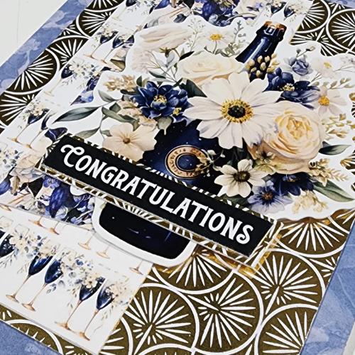 Paper Rose Studio Wedding Joy Gold Foil 6x6 Paper Collection 34530