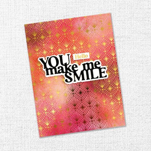 Paper Rose Studio Wedding Joy Gold Foil 6x6 Paper Collection 34530