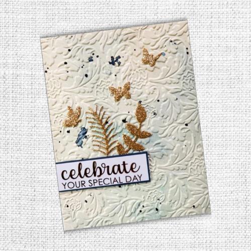 Paper Rose Studio Sweet Vines 3D Embossing Folder 21477