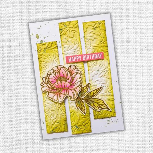 Paper Rose Studio Sweet Vines 3D Embossing Folder 21477