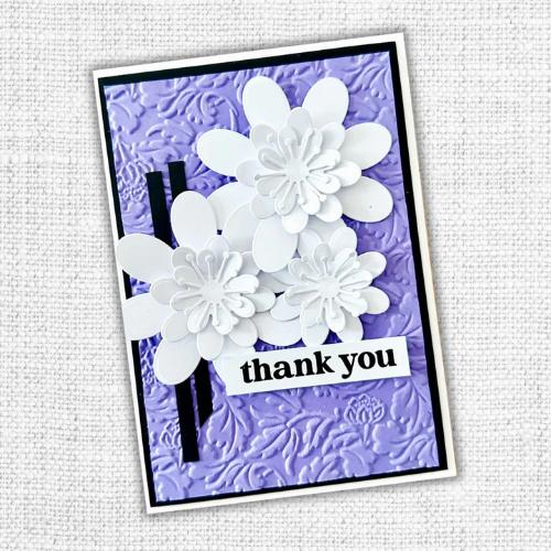 Paper Rose Studio Sweet Vines 3D Embossing Folder 21477