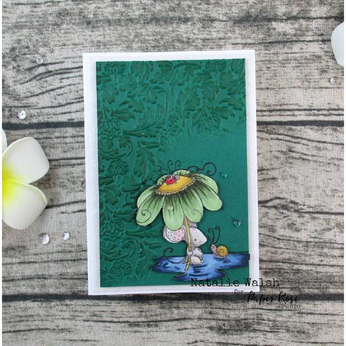 Paper Rose Studio Sweet Vines 3D Embossing Folder 21477