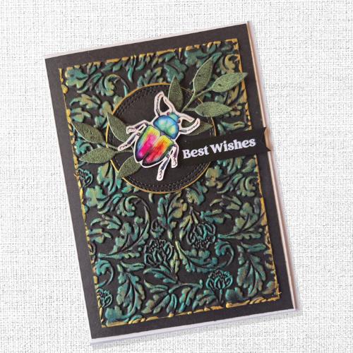 Paper Rose Studio Sweet Vines 3D Embossing Folder 21477