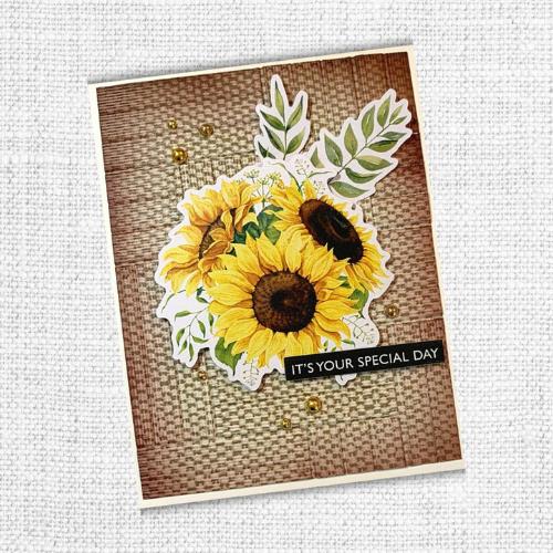 Paper Rose Studio Wood Panels 3D Embossing Folder 21480