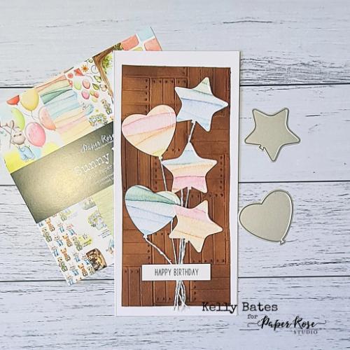 Paper Rose Studio Wood Panels 3D Embossing Folder 21480