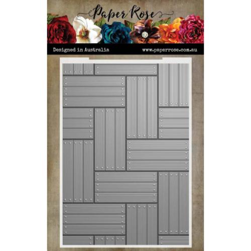 Paper Rose Studio Wood Panels 3D Embossing Folder 21480