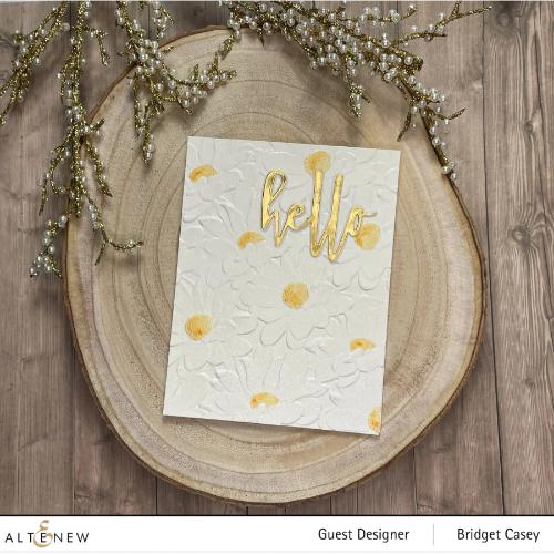 Altenew Daisy Bed 3D Embossing Folder