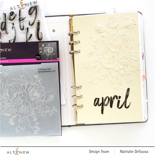 Altenew Spring Blossoms 3D Embossing Folder