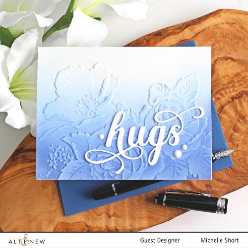 Altenew Rose Bouquet 3D Embossing Folder