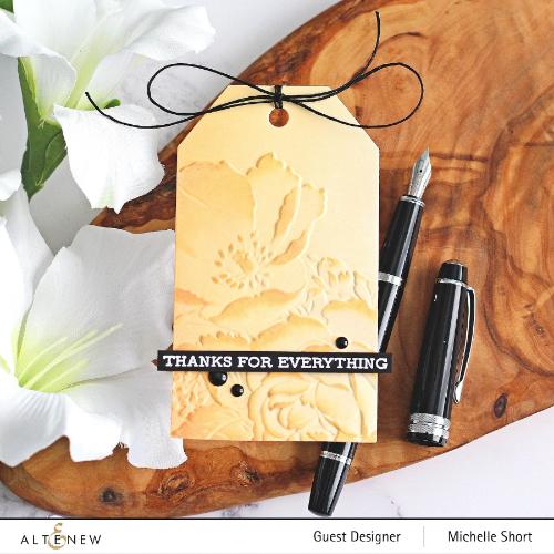 Altenew Rose Bouquet 3D Embossing Folder