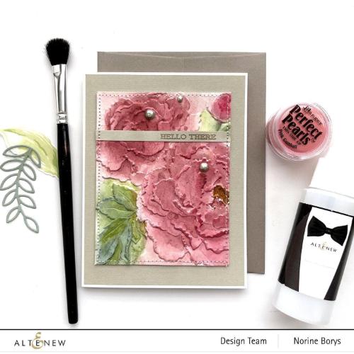 Altenew Frilly Peonies 3D Embossing Folder