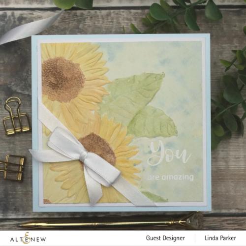Altenew Sunflower Bundle 3D Embossing Folder