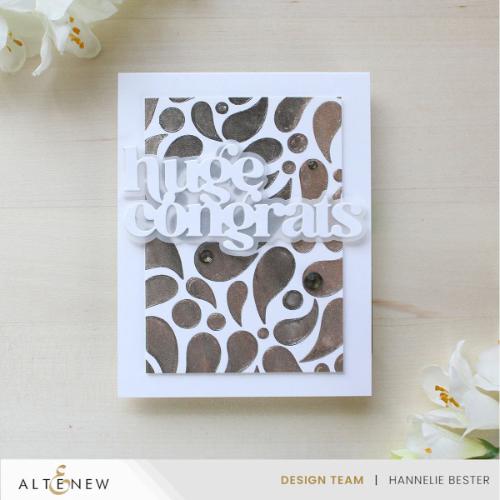 Altenew Shimmer Relief Paste - Brushed Pyrite