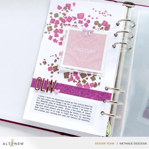 Altenew Shimmer Relief Paste - Rose Gold