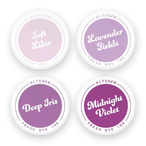 Altenew Shades of Purple Fresh Dye Ink