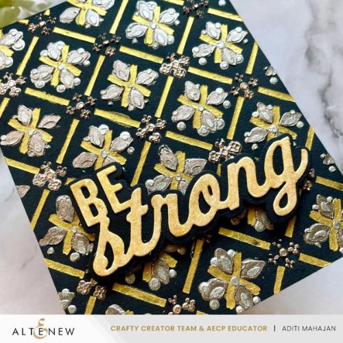 Altenew Shimmer Relief Paste - Burnished Platinum