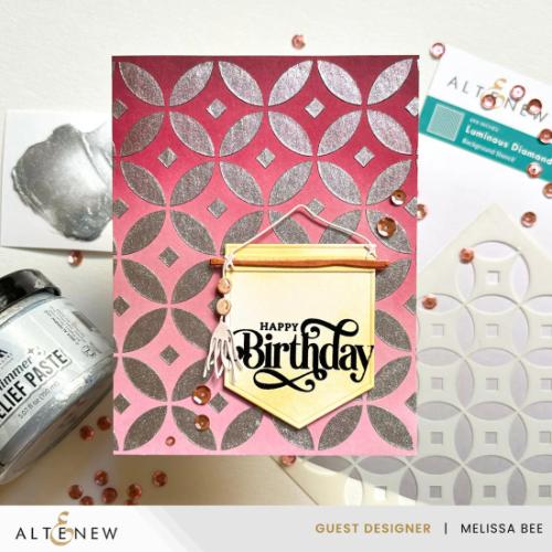 Altenew Shimmer Relief Paste - Silver