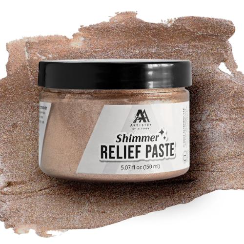 Altenew Shimmer Relief Paste - Brown Moonstone
