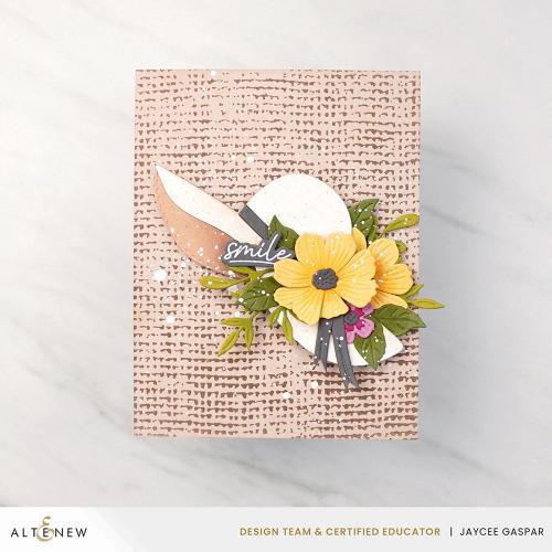 Altenew Essential Textures: Rustic Burlap Press Plate Set