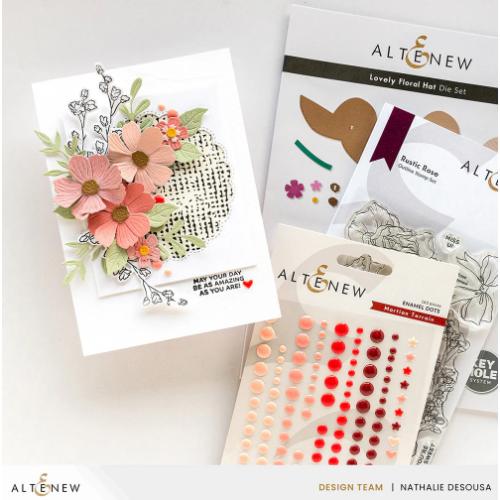 Altenew Essential Textures: Rustic Burlap Press Plate Set