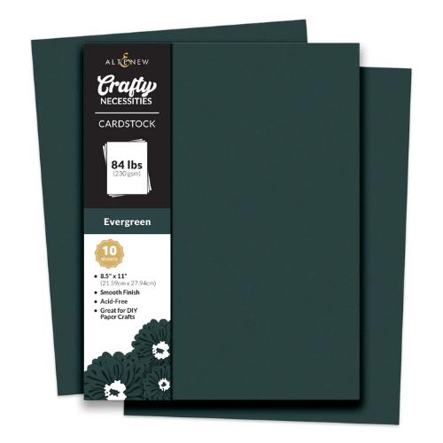 Altenew Evergreen Cardstock (10 sheets/set)