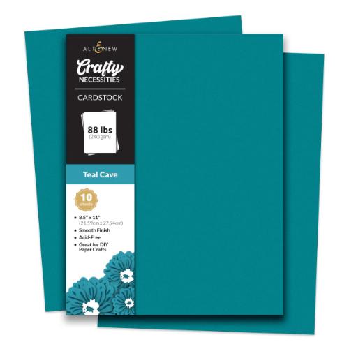 Altenew Teal Cave Cardstock (10 sheets/set)