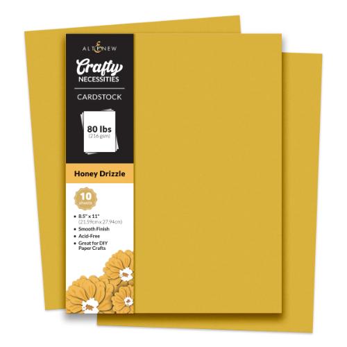 Altenew Honey Drizzle Cardstock (10 sheets/set)