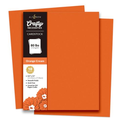 Altenew Orange Cream Cardstock (10 sheets/set)