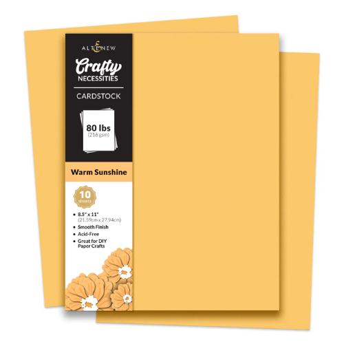 Altenew Warm Sunshine Cardstock (10 sheets/set)
