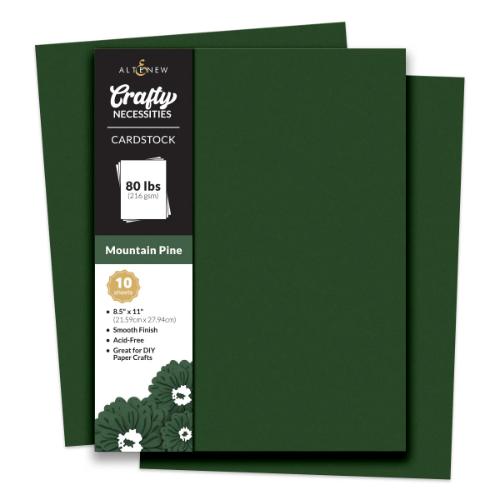Altenew Mountain Pine Cardstock (10 sheets/set)