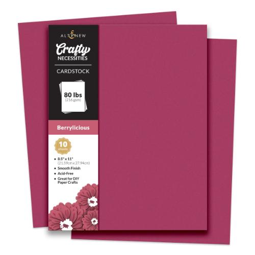 Altenew Berrylicious Cardstock (10 sheets/set)