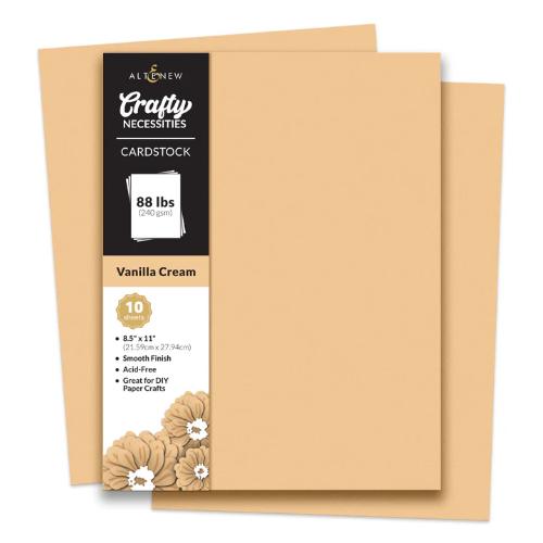 Altenew Vanilla Cream (10 sheets/set)
