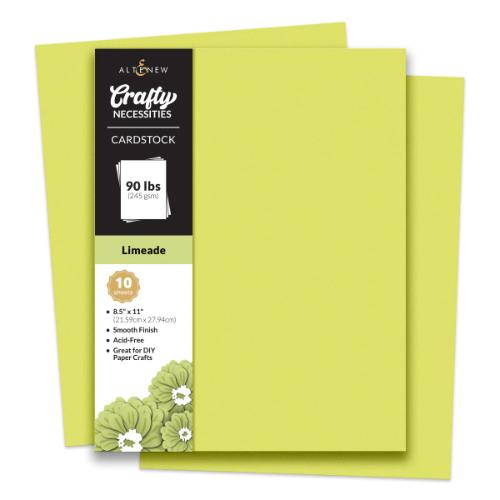 Altenew Limeade Cardstock (10 sheets/set)