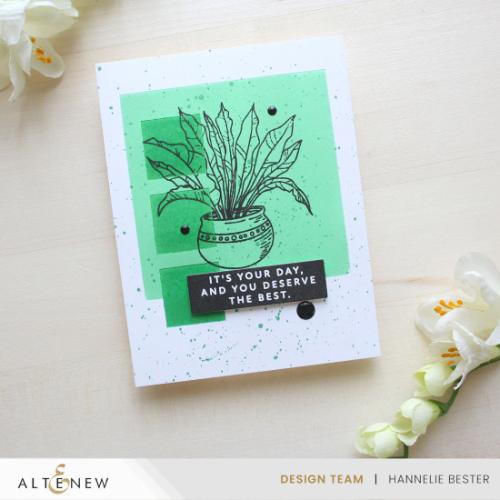 Altenew One-Go: Solid Sentiment Strips - Die Set