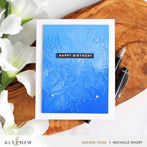 Altenew One-Go: Solid Sentiment Strips - Die Set