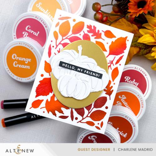 Altenew One-Go: Solid Sentiment Strips - Die Set