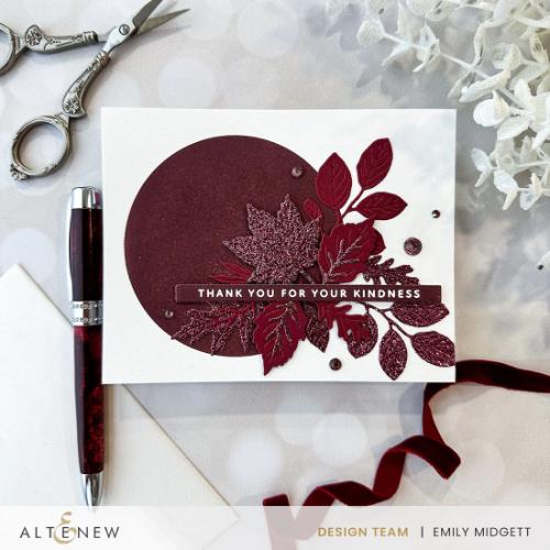 Altenew One-Go: Solid Sentiment Strips - Die Set